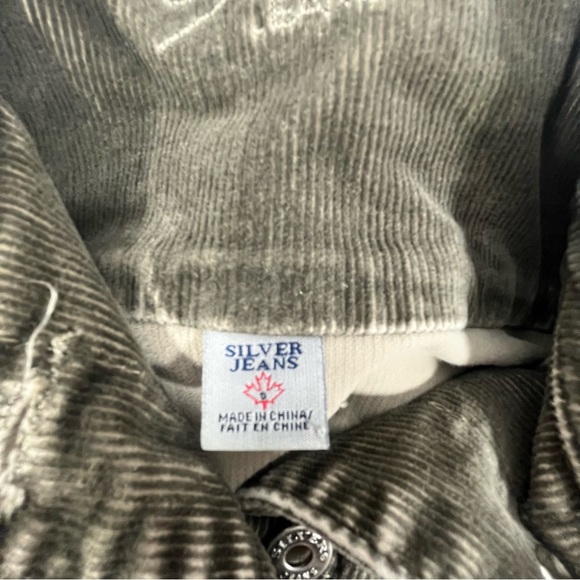 gently used Levis Silver Brand corduroy jacket size womens small - Picture 8 of 8